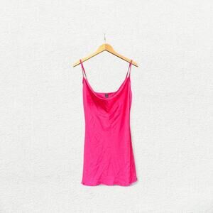 SheIn Slip Dress in Pink